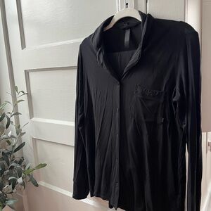 SKIMS Black Pajama Set